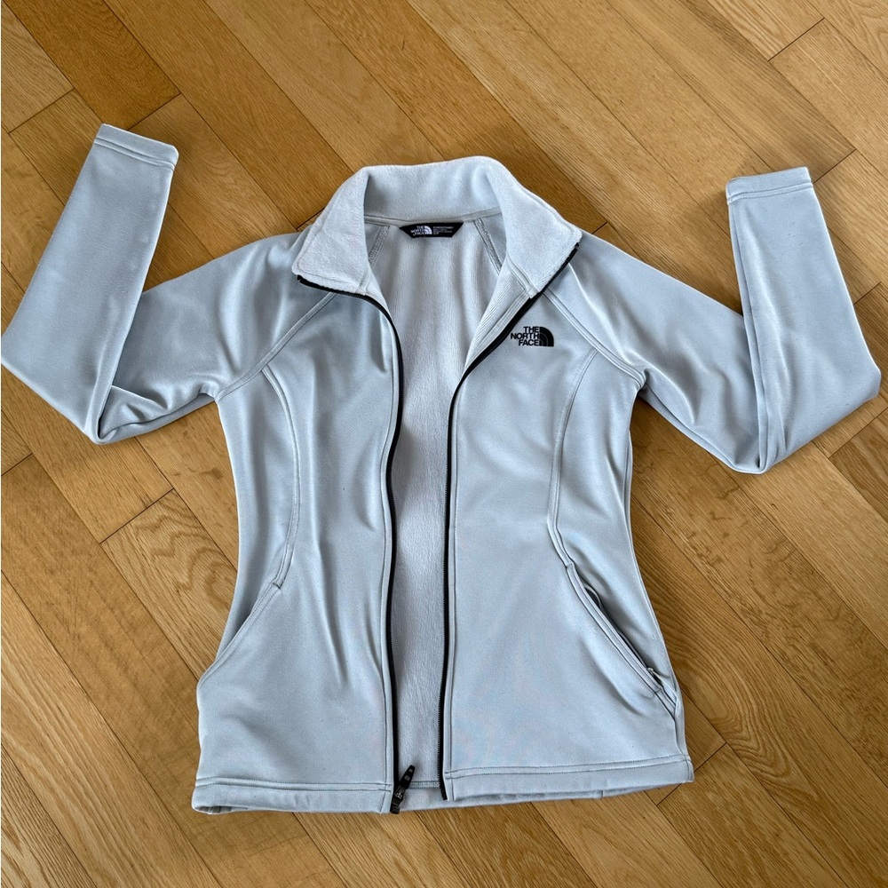 Women’s The North Face Grey/Silver Jacket SMALL
